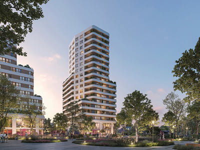 Le Sisley, Villiers-sur-Marne — perspectives de commercialisation VEFA - 3D