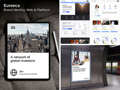 Eureeca - Brand Identity, Web & Platform - Website Creation