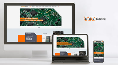 EBS Electric new website - Estrategia digital
