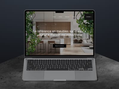 Mobilier haut de gamme sur mesure - Référencement naturel