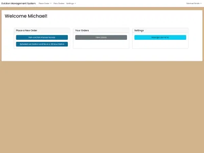 Eviction Management Web Application - Web Application