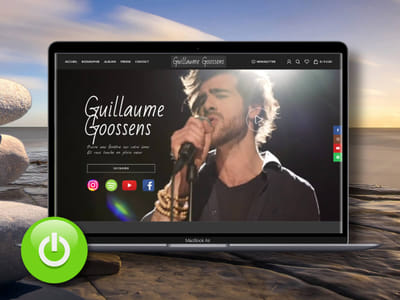 Guillaume Goossens - Website Creatie
