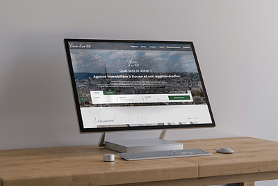 Création d'un site vitrine pour Envie d'un toit - Création de site internet