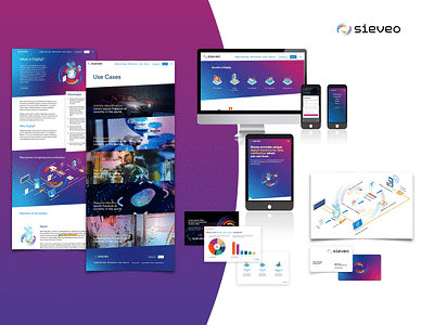SIEVEO Software - Brand design & Website creation - Création de site internet