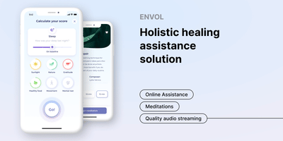 Holistic healing assistance solution - Mobile App