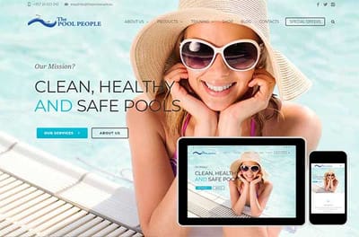 https://www.thepoolpeople.eu - Content Strategy