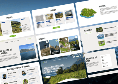 Ateliers UX et refonte de site institutionnel - Asters CEN 74 - Digital Strategy