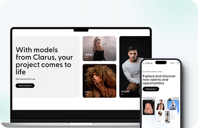 Fashion web platform development - Website Creatie