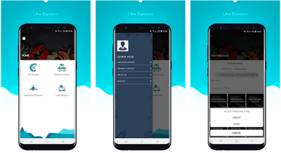 LIFNA EXPORTERS BUSINESS APPLICATION - Mobile App