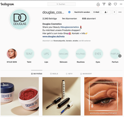 DOUGLAS - Social Media