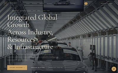 Multilingual Corporate & Investor Relations Website - Ergonomy (UX/UI)