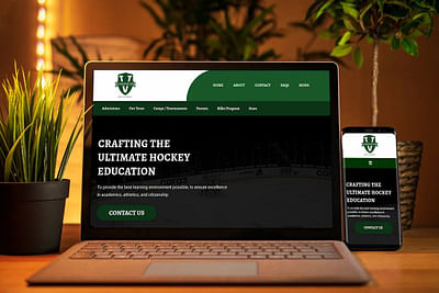 VPA Hockey Website Development - Création de site internet