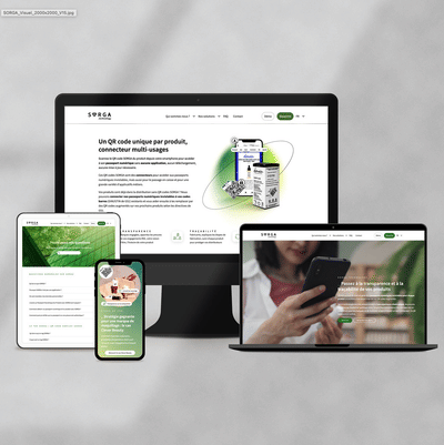 Webdesign et développement (SORGA Technology) - Content Strategy