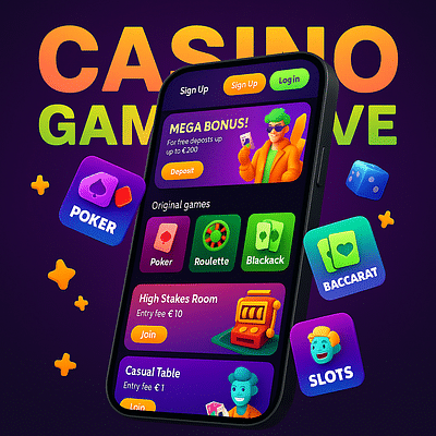 NeonPulse casino - Game Development