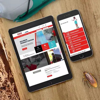 Site E-commerce Bourbon Desinsectisation - E-commerce