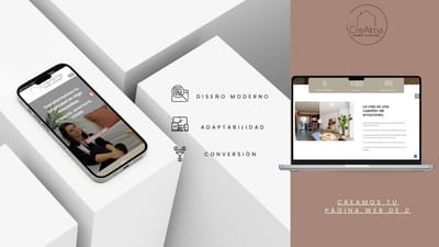 Creación de presencia online Crealma Home Staging - Digitale Strategie