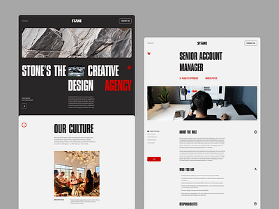 Design for a branding studio with a big impact - Website Creation