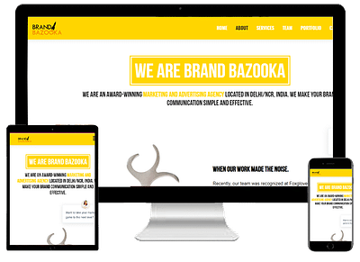 Brand Bazooke - Website Creation