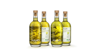 Olive oil branding and packaging design - 3D