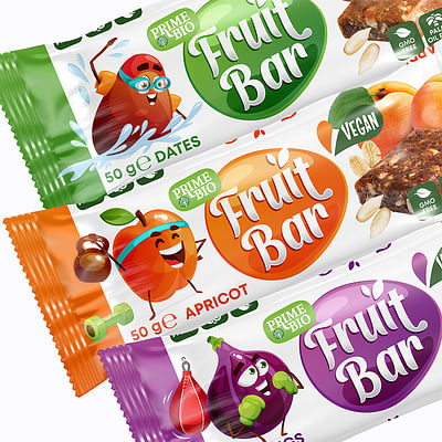 Fruit Bar. Logo and Packaging design - Photographie