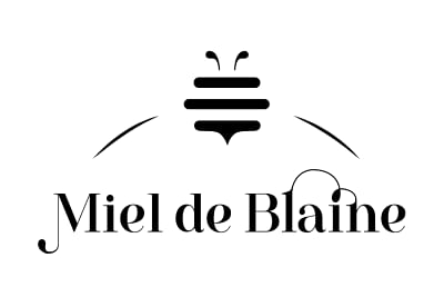 Logo Miel de Blaine - Graphic Design