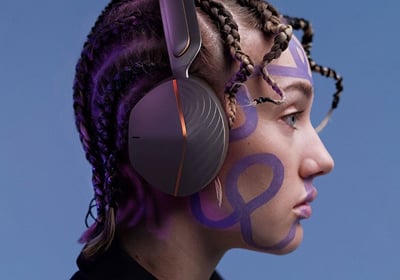 Orphey: a luxury EEG headphone that adapts music to the wearer's mood - 3D