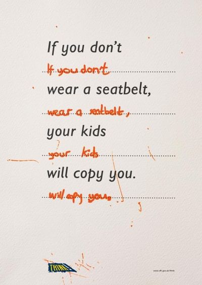 SEATBELT - Publicité