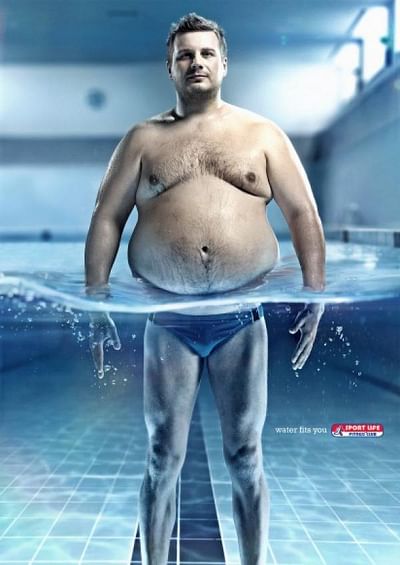 Water fits you, Guy - Reclame
