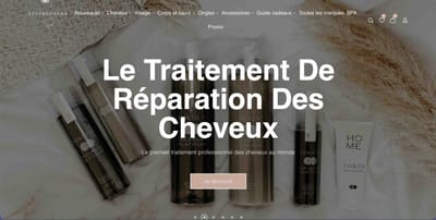 Création site E.commerce "EFFERVOSENS" - Design & graphisme