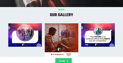 Church website - Website Creation