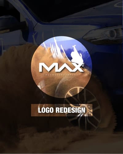 Max Motor Company Logo Redesign - Ontwerp