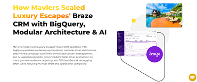 Increased Email Production Speed by 60% Through Braze CRM Optimization - Digital Strategy