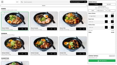 Ozawa Restaurant - E-commerce