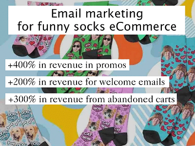 Email marketing for funny socks eCommerce - Email Marketing