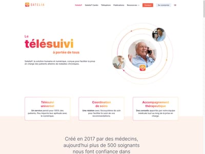 Satelia — Application web médicale et infrastructure DevOps - Application web