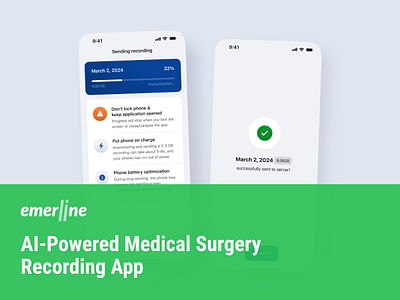 AI-Enhanced Surgical Recording - Application mobile