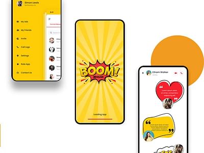 Boom! Message - Application mobile