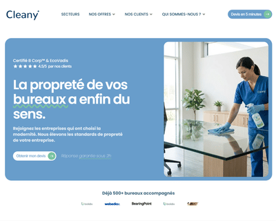 Refonte site web sur Framer - Création de site internet