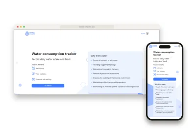AquaTracker — application web de suivi d'hydratation - Aplicación Web