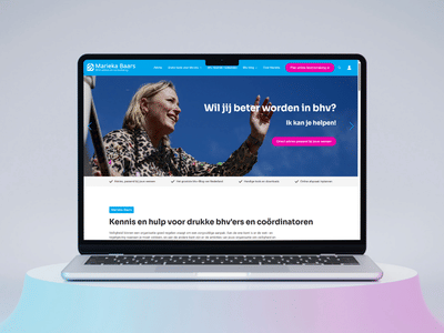 Marieka Baars Consultancy - Website Creatie