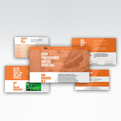 Website Design for VPAS - Création de site internet