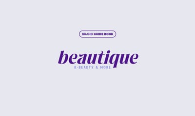 Brand Guide Book: Beautique - Graphic Design