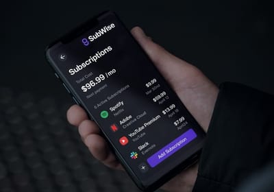 Subscription Management app - Software Development