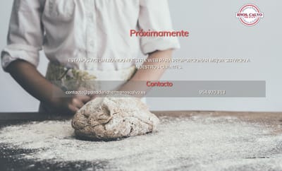 Panaderia Hermanos Calvo - Creación de Sitios Web