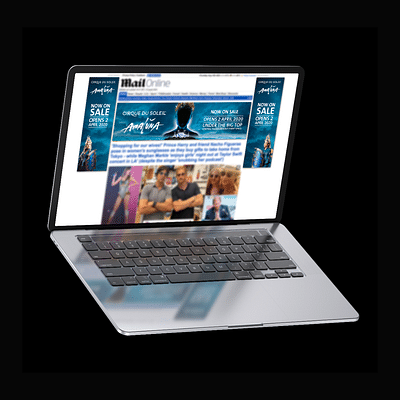Cirque Du Soleil Digital Advertising | Advertising - Onlinewerbung