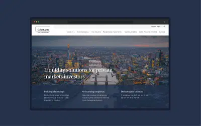 Coller Capital – Web Design & SEO Case Study - SEO
