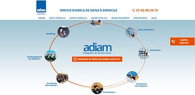 Adiam.net - Website Creation