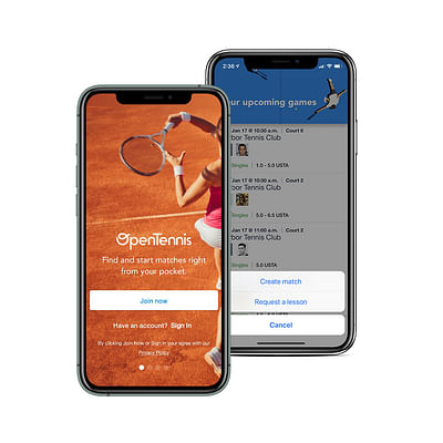 OpenTennis - Mobile App