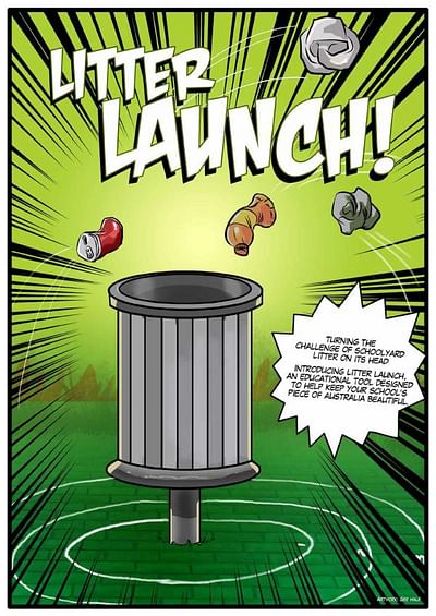 Litter Launch 1 - Publicité