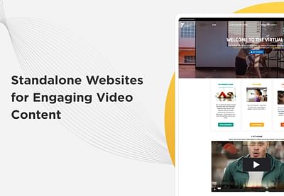 Standalone Websites for Engaging Video Content - Webseitengestaltung